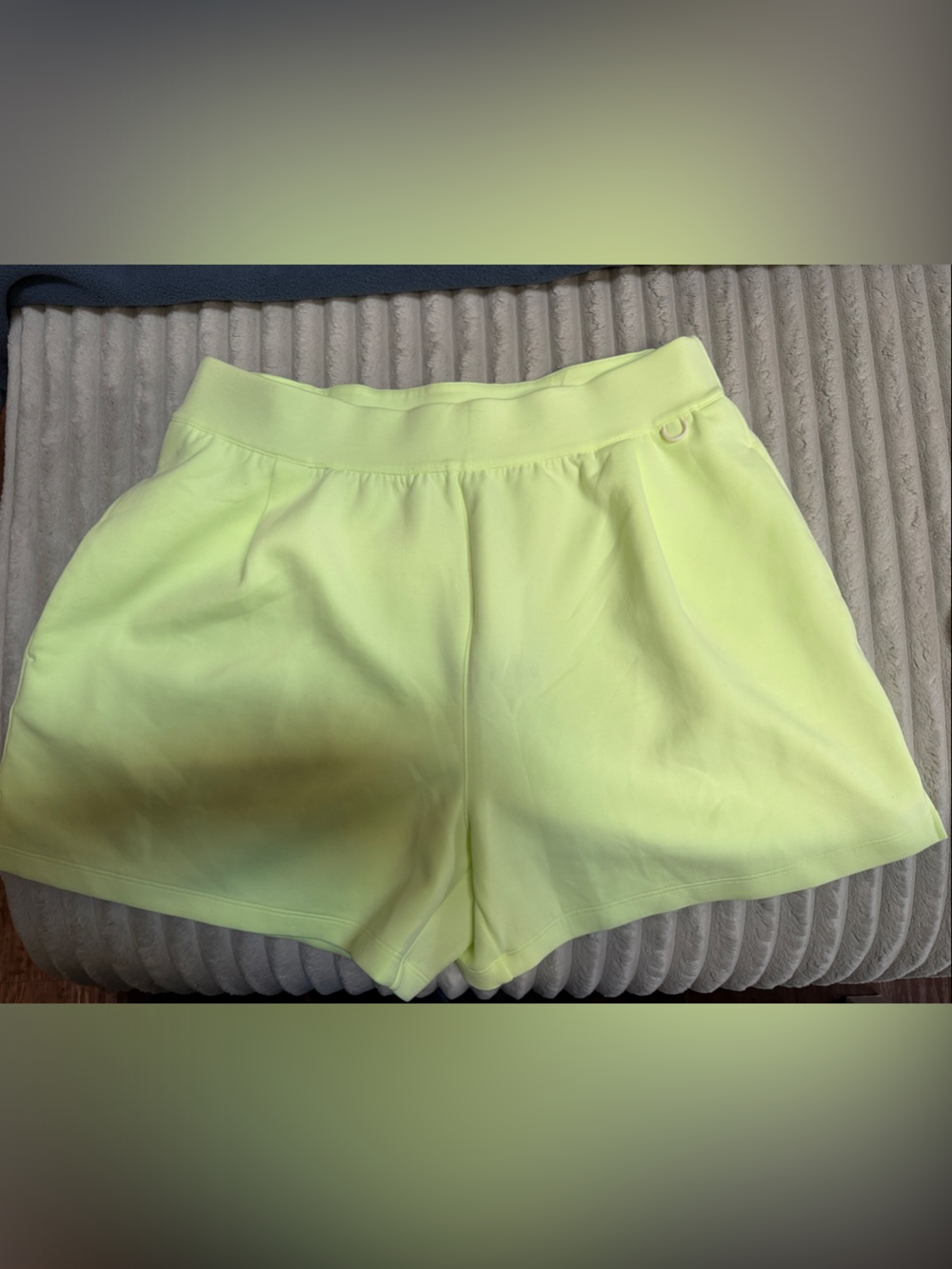 Nike Neon Yellow Women's Athletic Shorts